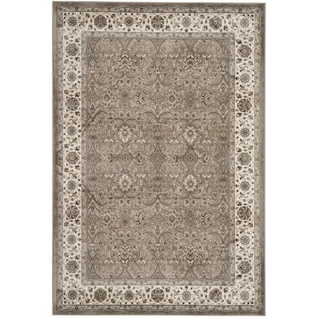 Safavieh Atlas Medium Rectangle Area Rug, Silver and Ivory - 5 ft.-3 in. x 7 ft.-6 in. ATL672T-5